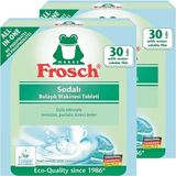 Frosch Sodalı Bulaşık Makinesi Tableti 30 Adet 2 Paket Parlatıcı ve Temizleyici Özellikler