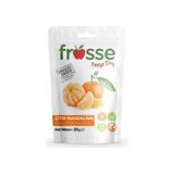 Frosse Mandalina Kıtırı - Freeze Dried - Üretici Firmadan Dondurularak Kurutulmuş Mandalina Cipsi 20 gr