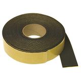 Frost King IT30/8 Kauçuk İzolasyon Bandı, 2 "Genişlik x 1/8" Kalın x 30ft Uzun, Siyah