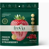 Frovia Dondurularak Kurutulmuş Çilek 20G – Katkısız Doğal Atıştırmalık - 20 gr