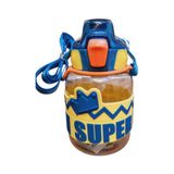 Froyalife Tritan Çocuk Suluk, Pipetli ve Çocuk Kilit Mekanizmalı, BPA İçermez, 620 ml, Sarı