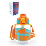 Froyalife Tritan Çocuk Suluk, Pipetli ve Kilit Mekanizmalı, BPA İçermez, 620 ml, Turuncu