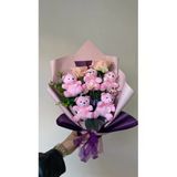 Froyi Pembe Ayıcık Buketi