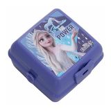Frozen 4 Bölmeli Plastik Beslenme Kutusu Mor (Otto-42550)