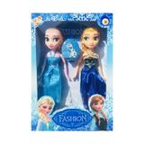 Frozen Anna ve Elsa Bebek 2'li 23 cm Stm