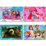 Frozen Elsa, Maşa Ile Koca Ayı, Çilek Kız, Cocomelon Puzzle/yapboz Set