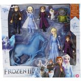 Frozen Karlar Ülkesi Figür Oyuncak Seti Elsa Anna Olaf Kristoff Bulda Sven Bruni Hediyelik