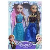 Frozen Lightcrop Elsa & Anna Buz Prensesi 2'Li Bebek