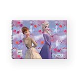 Frozen Resim Defteri 17 x 25 cm. 15 Yaprak - Elsa-Anna-Olaf-Kristoff-Sven
