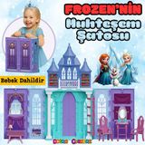 Frozen'nin Muhteşem Şatosu - Ev Oyuncak - Frozen Tatil Ev Seti - Frozen Ev Seti - Karlar Ülkesi Şatosu - Şato Ev Oyuncak Frozen Şato Seti