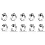 Frt Metal Hortum Kelepçesi 28-48 10 Adet - Gri