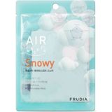 Frudia Air Snowy Kağıt Yüz Maskesi 25 ml Nemlendirici Özelliği ile Tüm Cilt Tiplerine Uygun