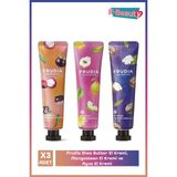 Frudia El Kremi Shea Yağı, Mangosteen ve Ayva Özlü 3'lü Set Yoğun Nemlendirme 75 ml