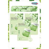 Frudia Green Grape 3 Adet Kağıt Yüz Maskesi