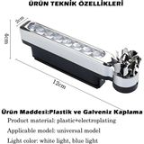 Fruens Gündüz Ledi Farı 8 Ledli Su Geçirmez Universal Mavi Işık - 1 - Altın