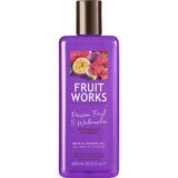 Fruit Works Çarkıfelek Meyvesi ve Karpuz Duş Jeli 500 ml