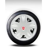 FRWY Fiat 4 Adet Jant Kapağı 14" Inç Gri ( Egea Fiorino Doblo Linea Punto Albea Palio Uno ) FW028 - 14 inç