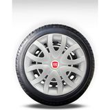 FRWY Fiat 4 Adet Jant Kapağı 15" Inç Gri ( Egea Fiorino Doblo Linea Punto Albea Palio Uno ) FW013 - 15 inç
