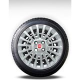 FRWY Fiat 4 Adet Jant Kapağı 15" Inç Gri - Siyah Fiorino Linea Punto Doblo ( Peugeot Bipper ) FW072 - 15 inç