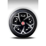 FRWY Fiat Araçlar İçin Universal 15" inç 4 Adet 1 Takım Jant Kapağı ( Egea Linea Punto Fiorino ... ) 102