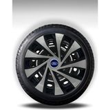 FRWY Ford 4 Adet Jant Kapağı 14" Inç Gri Siyah ( Tourneo Transit Connect Courier Focus Fiesta Fusion ) FW043 - 14 inç