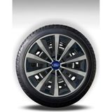 FRWY Ford 4 Adet Jant Kapağı 15" Inç Gri Siyah ( Tourneo Transit Connect Courier Focus Fiesta Fusion ) FW027 - Gri - Siyah - 15 inç