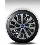 FRWY Ford 4 Adet Jant Kapağı 15" Inç Gri Siyah ( Tourneo Transit Connect Courier Focus Fiesta Fusion ) FW030 - Gri - Siyah - 15 inç