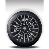FRWY Nissan 4 Adet Jant Kapağı 15" Inç Gri Siyah ( Micra Note Almira Qashqai Juke Primera Sunny ) FW039 - 15 inç