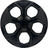 FRWY Nissan 4 Adet Jant Kapağı 15" Inç Piano Black ( Micra Note Almira Qashqai Juke Primera Sunny ) FW025 - Siyah - 15 inç