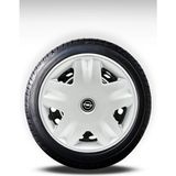 FRWY Opel 4 Adet Jant Kapağı 14" Inç Gri ( Corsa C D E Astra G H J Combo Vectra Meriva ) FW028 - 14 inç