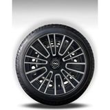 FRWY Opel 4 Adet Jant Kapağı 14" Inç Gri - Siyah ( Corsa C D E Astra G H J Combo Vectra Meriva ) FW041 - Gri-Siyah - 14 inç