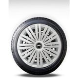 FRWY Opel 4 Adet Jant Kapağı 15" Inç Gri ( Corsa C D E Astra G H J Combo Vectra Meriva ) FW017 - 15 inç
