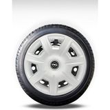FRWY Opel 4 Adet Jant Kapağı 15" Inç Gri ( Corsa C D E Astra G H J Combo Vectra Meriva ) FW035 - 15 inç