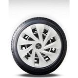 FRWY Opel 4 Adet Jant Kapağı 15" Inç Gri ( Corsa C D E Astra G H J Combo Vectra Meriva ) FW047 - 15 inç