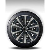 FRWY Opel 4 Adet Jant Kapağı 15" Inç Gri Siyah ( Corsa C D E Astra G H J Combo Vectra Meriva ) FW027 - Gri - Siyah - 15 inç