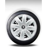 FRWY Peugeot 4 Adet Jant Kapağı 14" Inç Gri ( 206 207 208 301 306 307 308 Partner Bipper ) FW034 - 14 inç