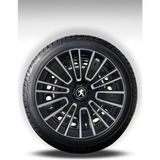 FRWY Peugeot 4 Adet Jant Kapağı 14" Inç Gri Siyah ( 206 207 208 301 306 307 308 Partner Bipper ) FW038 - 14 inç