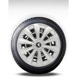 FRWY Peugeot 4 Adet Jant Kapağı 16" Inç Gri ( 206 207 208 301 306 307 308 Partner Bipper ) FW041 - 16 inç