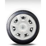 FRWY Renault 4 Adet Jant Kapağı 15" Inç Gri ( Clio 4 5 Symbol Megane Kangoo Fluence Taliant Express Brodway ) FW006 - Gri - Gri - 15 inç