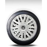 FRWY Renault 4 Adet Jant Kapağı 15" Inç Gri ( Clio 4 5 Symbol Megane Kangoo Fluence Taliant Express Brodway ) FW020 - 15 inç