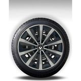 FRWY Renault 4 Adet Jant Kapağı 15" Inç Gri - Siyah ( Clio 4 5 Symbol Megane Kangoo Fluence Taliant Express Brodway ) FW047 - Gri-Siyah - 15 inç