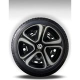 FRWY Toyota 4 Adet Jant Kapağı 15" Inç Gri Siyah ( Corolla Yaris Auris Avensis Carina Hilux ) FW010 - Gri - Siyah - 15 inç