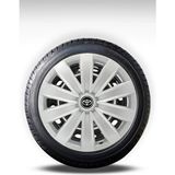 FRWY Toyota 4 Adet Jant Kapağı 16" Inç Gri ( Corolla Yaris Auris Avensis Carina Hilux ) FW036 - 16 inç