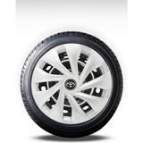 FRWY Toyota 4 Adet Jant Kapağı 16" Inç Gri ( Corolla Yaris Auris Avensis Carina Hilux ) FW048 - 16 inç