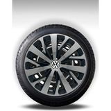 FRWY Volkswagen 4 Adet Jant Kapağı 14" Inç Gri Siyah ( Golf Jetta Polo Caddy Passat Bora ) FW029 - 14 inç