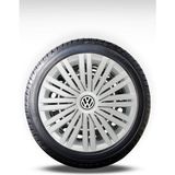 FRWY Volkswagen 4 Adet Jant Kapağı 15" Inç Gri ( Golf Jetta Polo Caddy Passat Bora ) FW017 - 15 inç