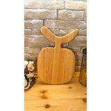 F&S WoodArt Meşe Ağacı Ahşap Özgün Tasarım Kesme Sunum Doğrama Tahtası