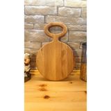 F&S WoodArt Meşe Ağacı Ahşap Tasarım Kesme Sunum Doğrama Tahtası