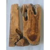 F&S WoodArt Zeytin Ağacı Ham Tabla - Hobi Epoksi Çalışmaları Için 40 x 27 cm 2/3/4 Parçalı Setler - Kendin Yap! - 1 Adet