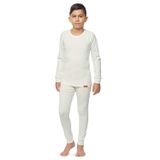 FSM1453 ERKEK ÇOCUK TERMAL İÇ ÇAMAŞIR TAKIMI UZUN KOLLU ÜST VE UZUN ALT THERMAL UNDERWEAR 213-7-8(EKRU)